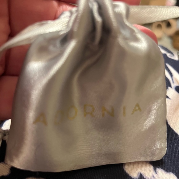 Adornia Brass / 14K Gold Plated “S” Initial Necklace NWT - Picture 4 of 4